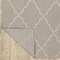 Homeroots 7 x 9 ft. Gray & Ivory Trellis Indoor & Outdoor Area Rug 389550 - alternate 9